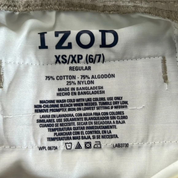 IZOD Khaki boys Shorts 2 Pair - Picture 7 of 7